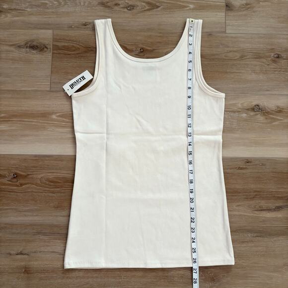 NWT Duluth Trading Co No-Yank Rib Tank in Birch sz M - Picture 5 of 5